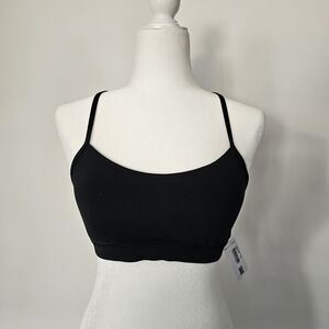Lululemon Flow Y Bra Nulu *Light Support, A-C Cups | size 8 | black